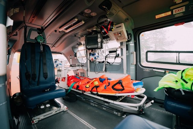 Air ambulance medical evacuation aircraft