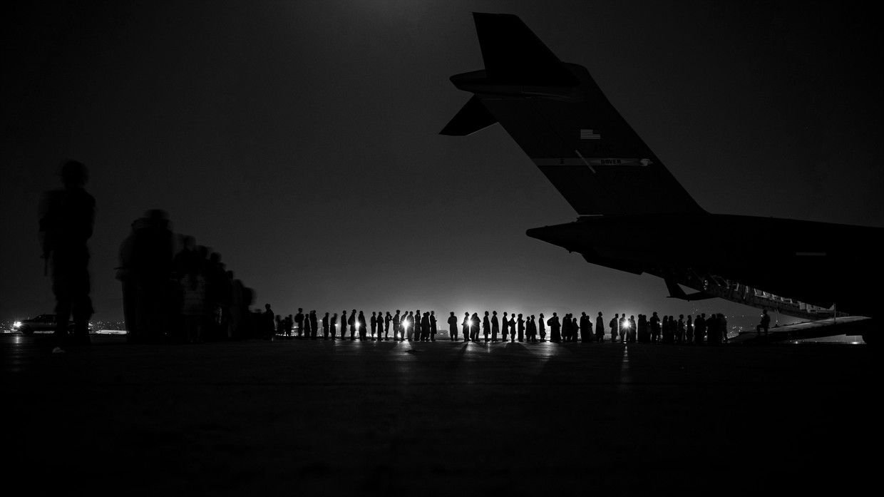 Kinetca Aviation widebody aircraft on the tarmac