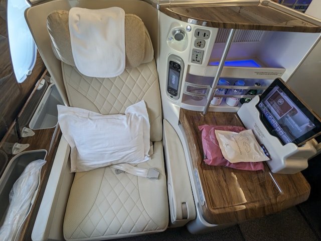 VIP executive charter aircraft cabin